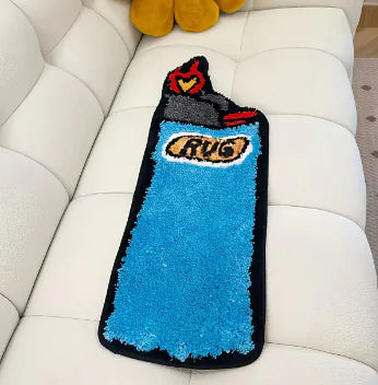 Blue Lighter Rug